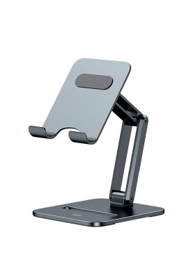 Підставка для планшету Baseus Desktop Biaxial Foldable Metal Stand gray