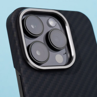 Чохол Proove Carbon Slim with Magnetic Ring iPhone 14 Pro black