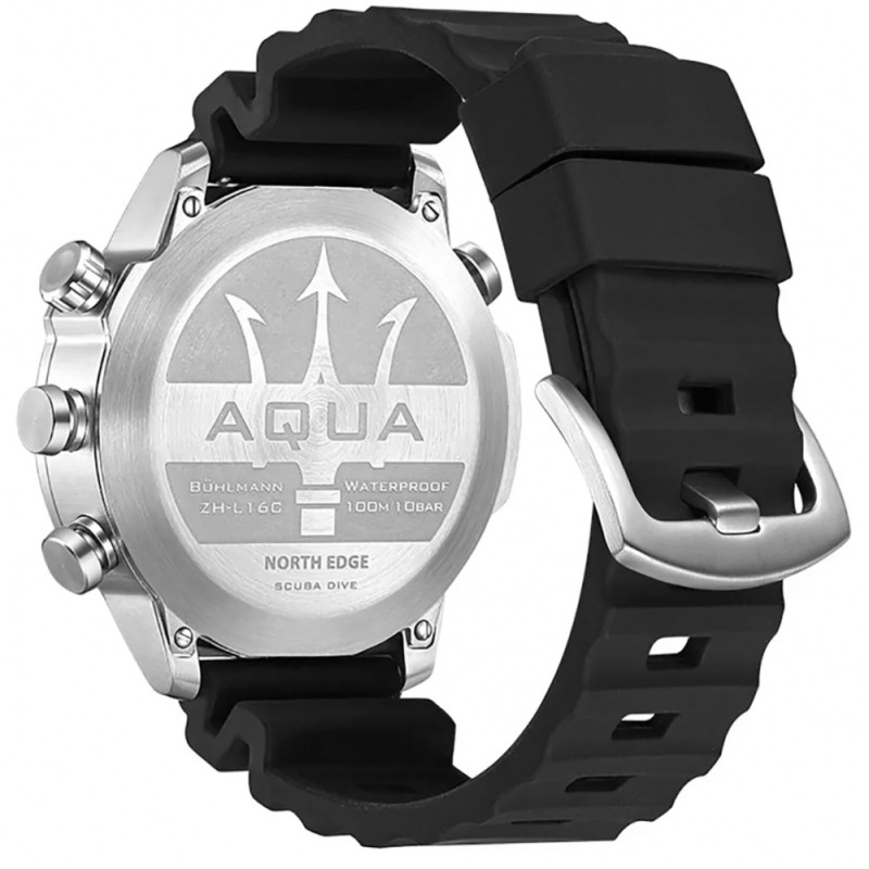 Цифровий Годинник NORTH EDGE AQUA silver