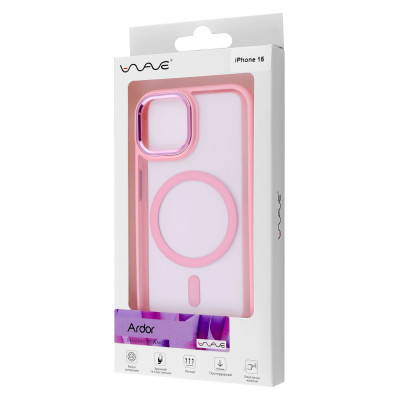 Чохол WAVE Ardor Case with Magnetic Ring iPhone 15 transparent Чохол WAVE Ardor Case with Magnetic Ring iPhone 15 transparent