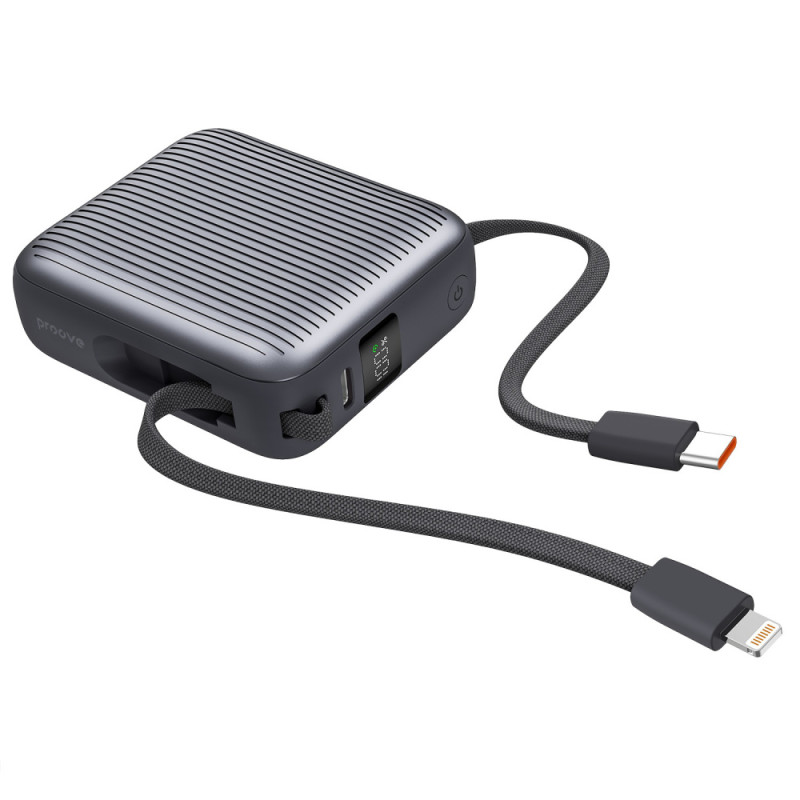 Портативна Батарея Proove Moon Rock 22.5W 10000mAh gray