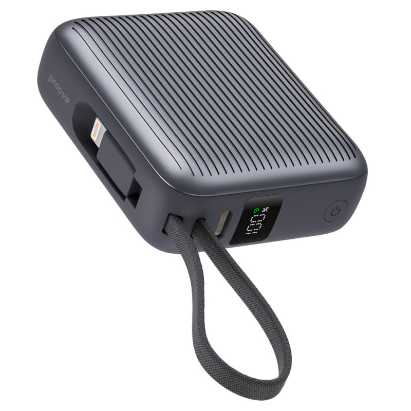 Портативна Батарея Proove Moon Rock 22.5W 10000mAh gray