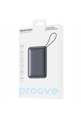 Портативна Батарея Proove Moon Rock 22.5W 20000mAh gray