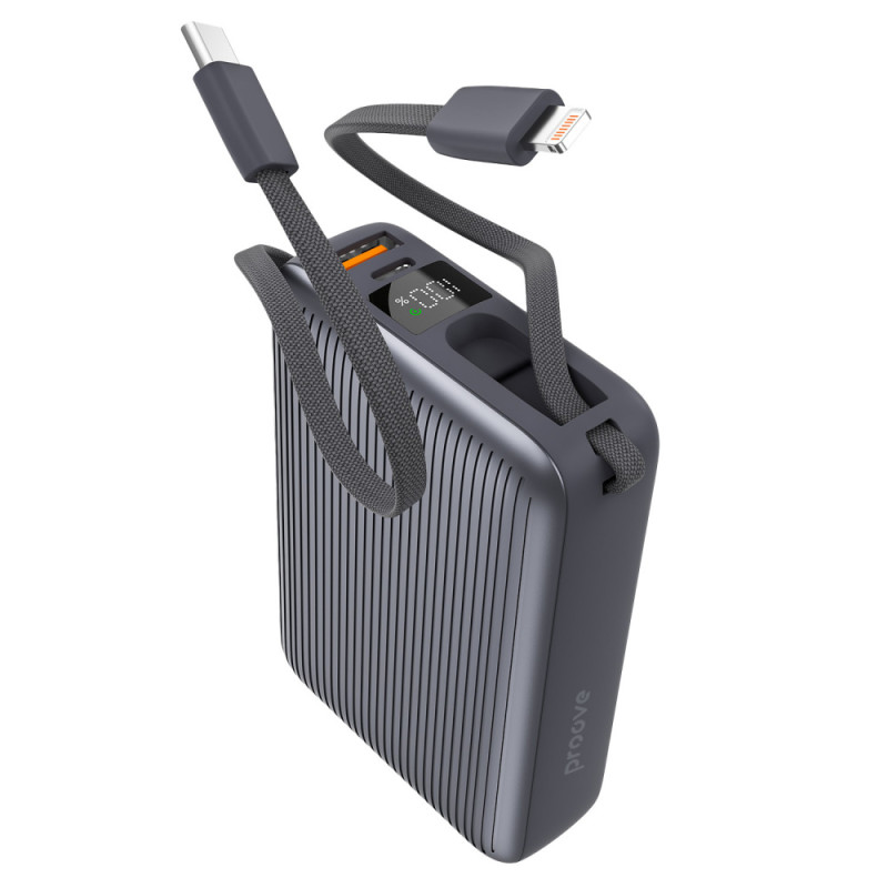 Портативна Батарея Proove Moon Rock 22.5W 20000mAh gray