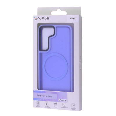 Чохол WAVE Matte Insane Case with Magnetic Ring Samsung Galaxy S21 FE (G990B) deep purple