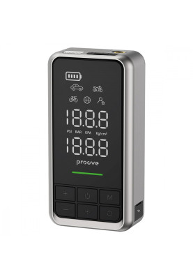 Пусковий Пристрій + Насос Proove Air Jump 10400mAh 1000A gray