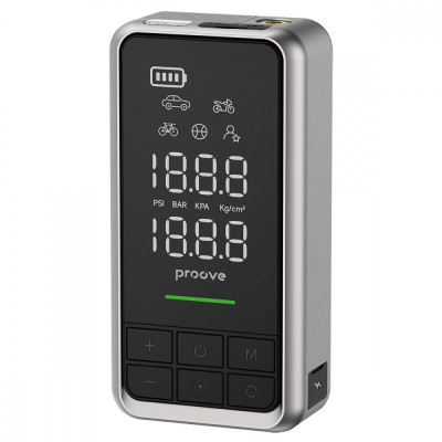 Пусковий Пристрій 2 in 1 + Насос Proove Air Jump 10400mAh 1000A gray