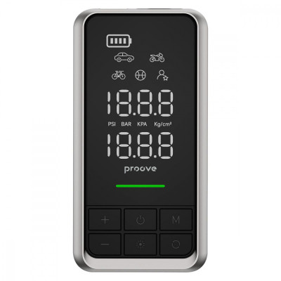 Пусковий Пристрій 2 in 1 + Насос Proove Air Jump 10400mAh 1000A gray