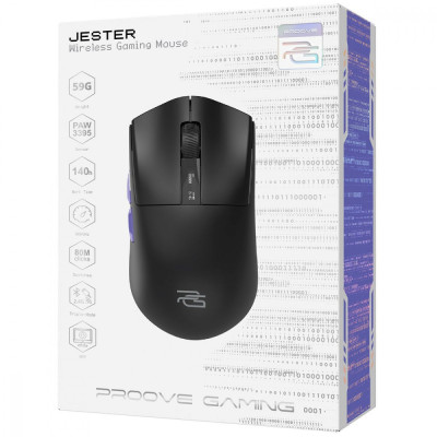 Бездротова ігрова миша Proove Gaming Jester 8K white
