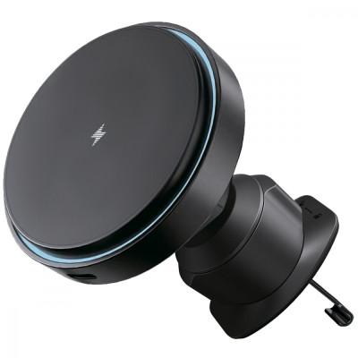 Автомобільний тримач з Бездротовим ЗП Proove Light Circle 15W black