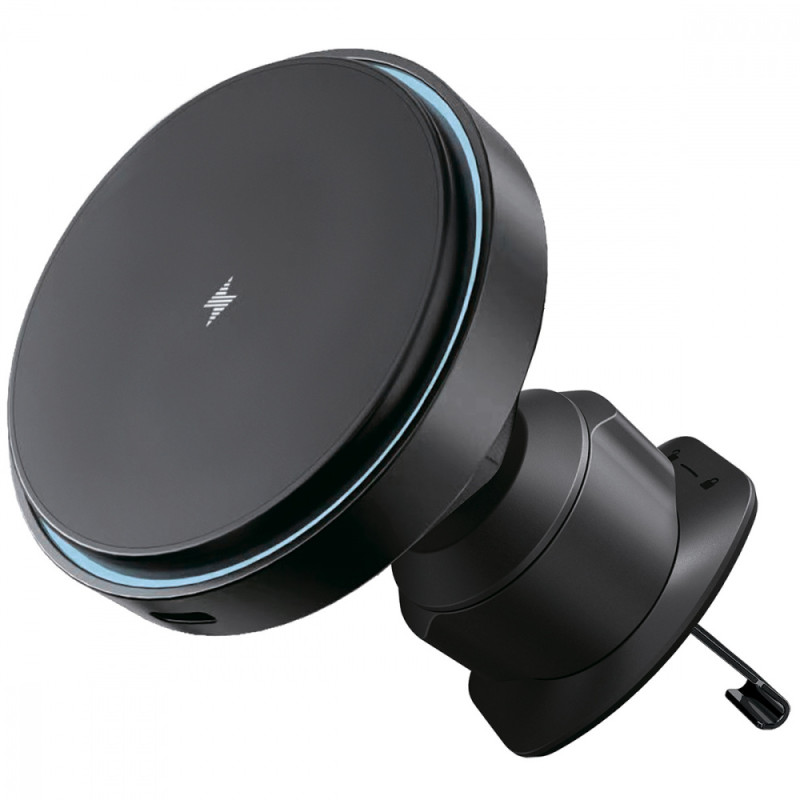 Автомобільний тримач з Бездротовим ЗП Proove Light Circle 15W black