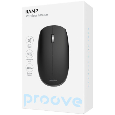 Бездротова Миша Proove Ramp black
