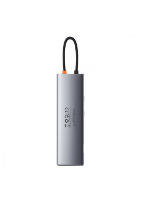 USB-Хаб Baseus Metal Gleam Series 11-in-1 Type-C gray