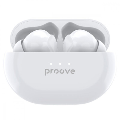 Бездротові навушники Proove Woop TWS with ANC pearl white