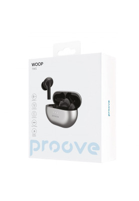 Бездротові навушники Proove Woop TWS with ANC silver/black