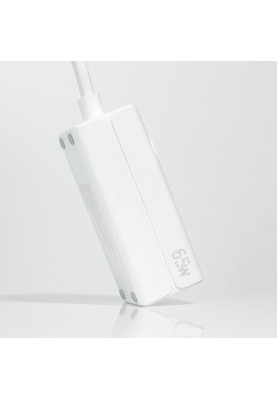 Мережевий фільтр Proove Power Strip PD-02 65W (2 Type-C + 1USB) white