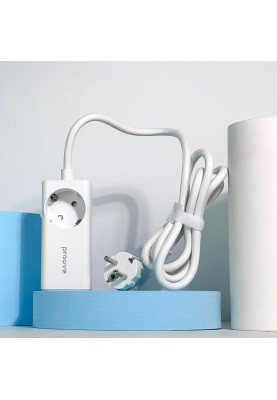 Мережевий фільтр Proove Power Strip PD-02 65W (2 Type-C + 1USB) white