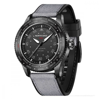 Механічний Годинник NORTH EDGE MACH black