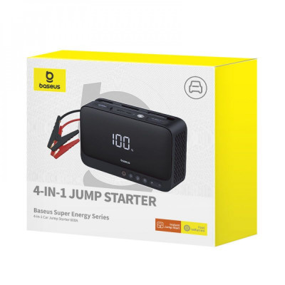 Пусковий Пристрій Baseus Super Energy Series 4в1 600A black