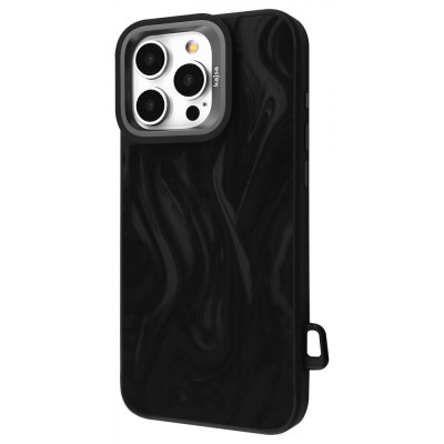 Чохол Kajsa Fluid Art with Magnetic Ring iPhone 16 Pro Max desert titanium