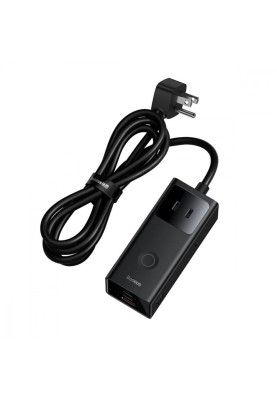 Мережевий фільтр Baseus PowerCombo Digital PowerStrip 3AC+1U+2C 40W (1.5m) black