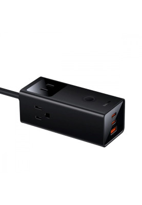 Мережевий фільтр Baseus PowerCombo Digital PowerStrip 3AC+1U+2C 40W (1.5m) black
