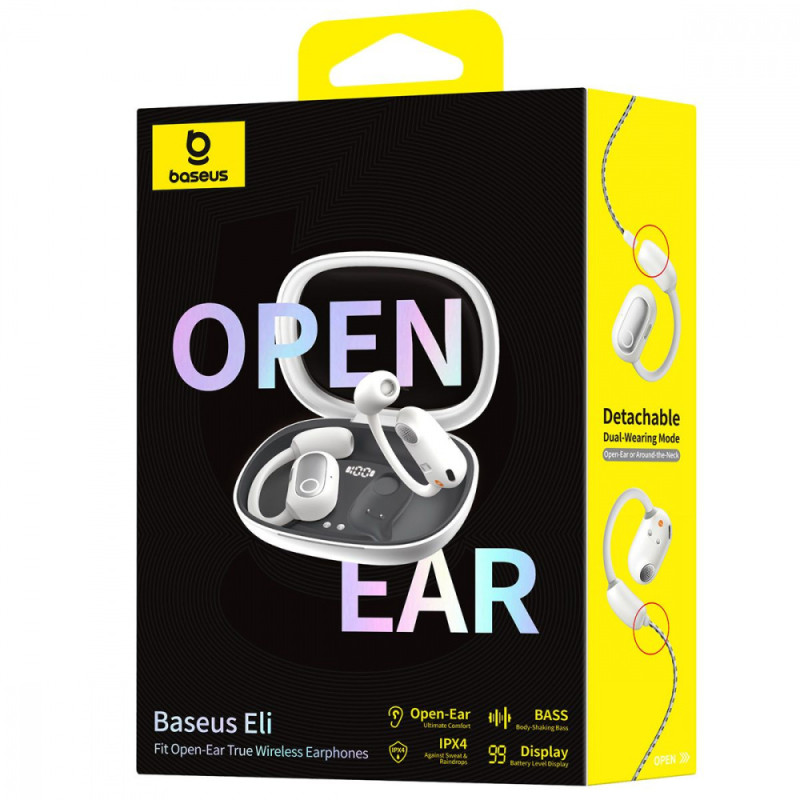 Бездротові навушники Baseus Eli Fit Open-Ear True TWS black