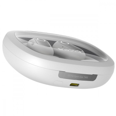 Бездротові навушники Baseus Eli Fit Open-Ear True TWS white