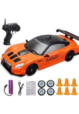 Машинка для дрифту на радіокеруванні Nissan GT-R GT3 orange