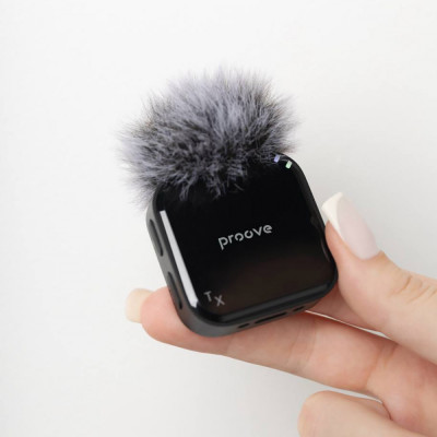 Бездротовий петличний мікрофон Proove Studio black