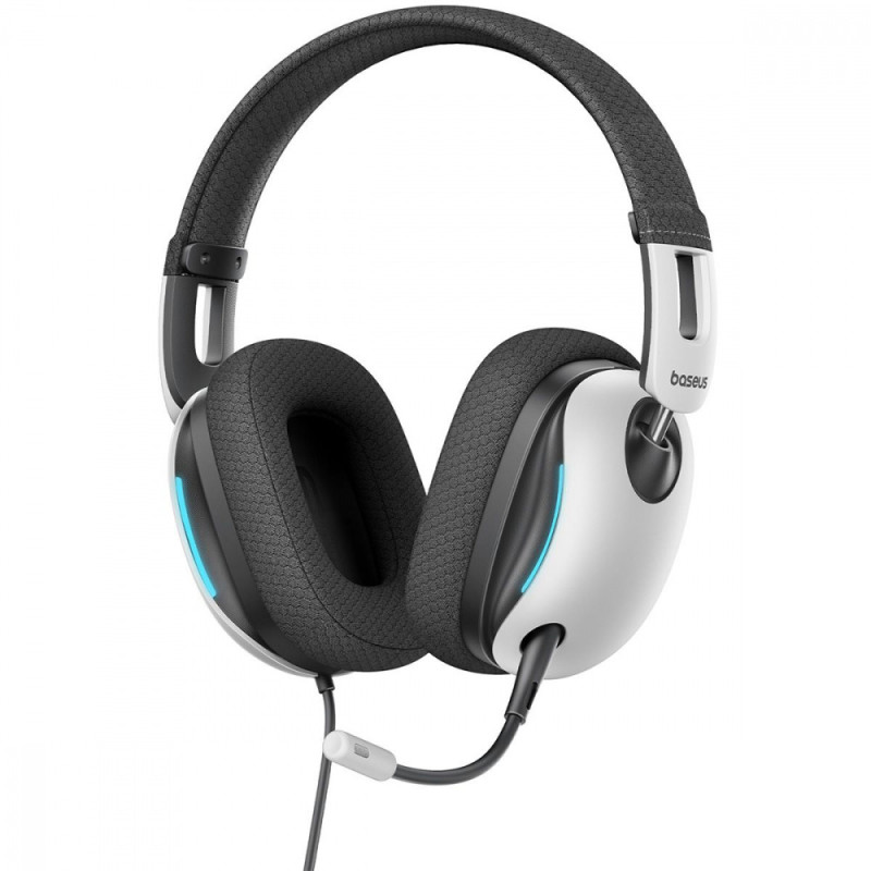 Дротові навушники Baseus GoPlay 1+  Max Gaming white