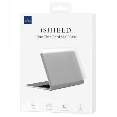 Накладка WIWU iShield Hard Shell Case 13.6 air/2022&2024&2025 M3&M4 white frosted