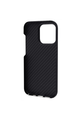 Чохол WAVE Premium Carbon Slim with Magnetic Ring iPhone 14 Plus/15 Plus black