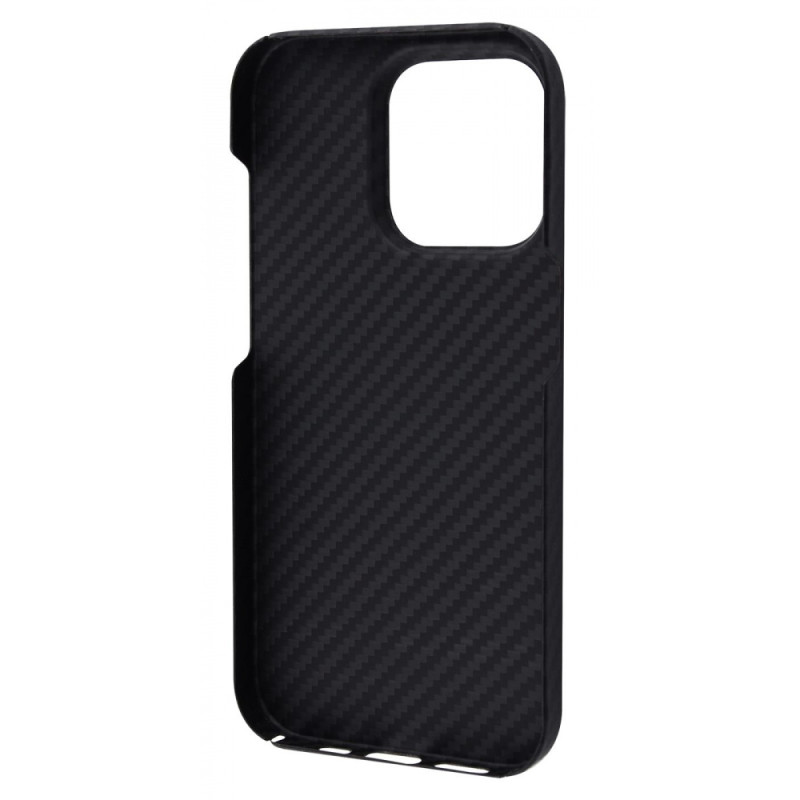 Чохол WAVE Premium Carbon Slim with Magnetic Ring iPhone 14 Plus/15 Plus black