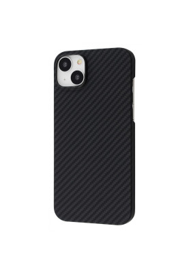 Чохол WAVE Premium Carbon Slim with Magnetic Ring iPhone 14 Plus/15 Plus black