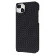 Чохол WAVE Premium Carbon Slim with Magnetic Ring iPhone 14 Plus/15 Plus black