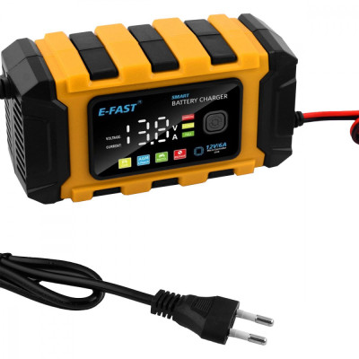 Зарядний пристрій E-Fast TK360 12V/6A CS red