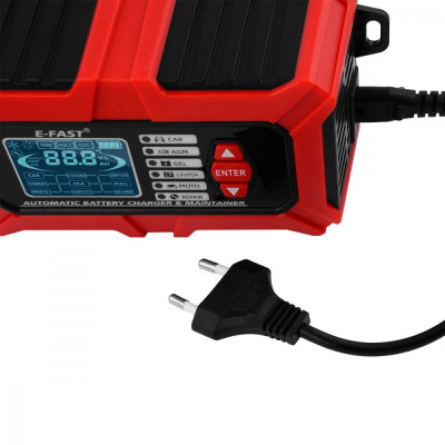 Зарядний пристрій E-Fast TK800 CS red