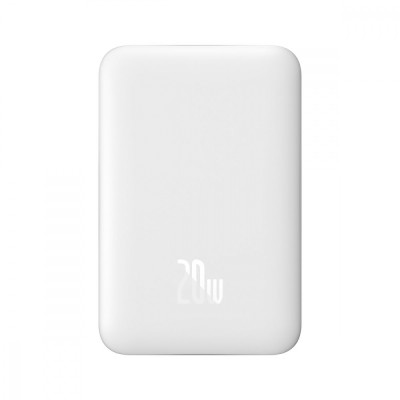Портативна Батарея Baseus Magnetic Mini Air 20W 10000mAh white
