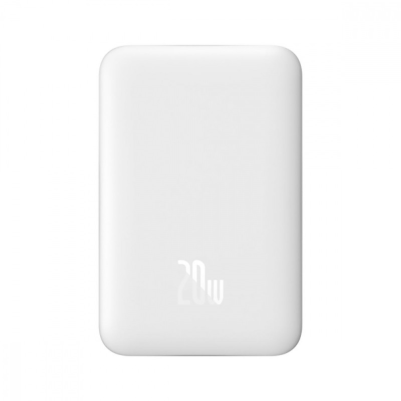 Портативна Батарея Baseus Magnetic Mini Air 20W 10000mAh white