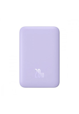 Портативна Батарея Baseus Magnetic Mini Air 20W 10000mAh purple