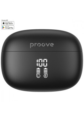 Бездротові навушники Proove Intro Pro TWS with ANC (APP) black