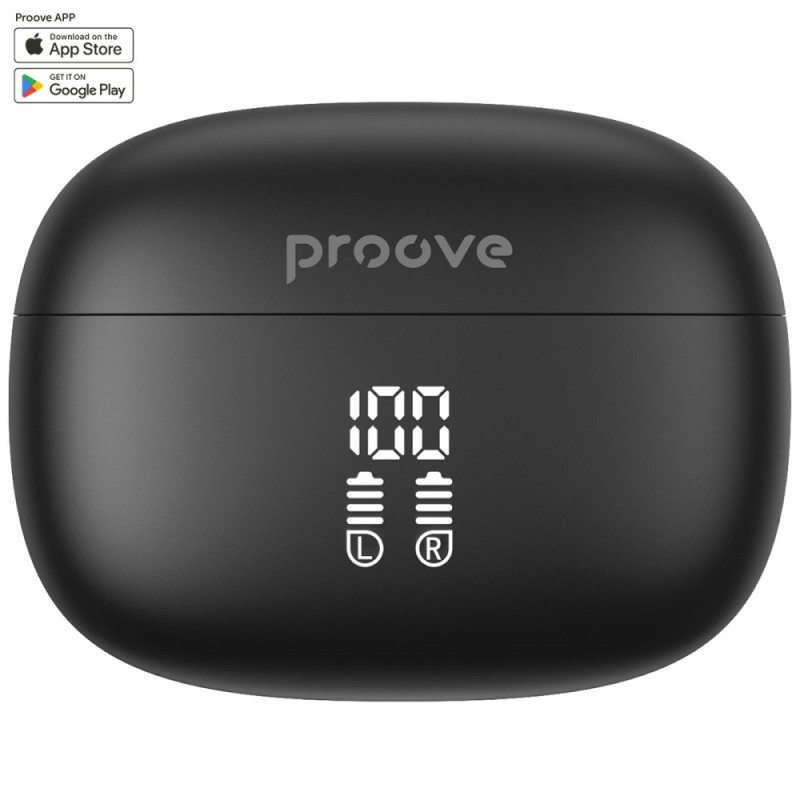 Бездротові навушники Proove Intro Pro TWS with ANC (APP) black