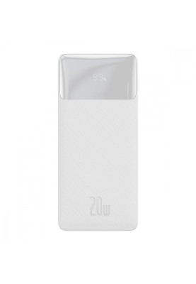 Портативна Батарея Baseus Bipow Overseas 20W 10000mAh white