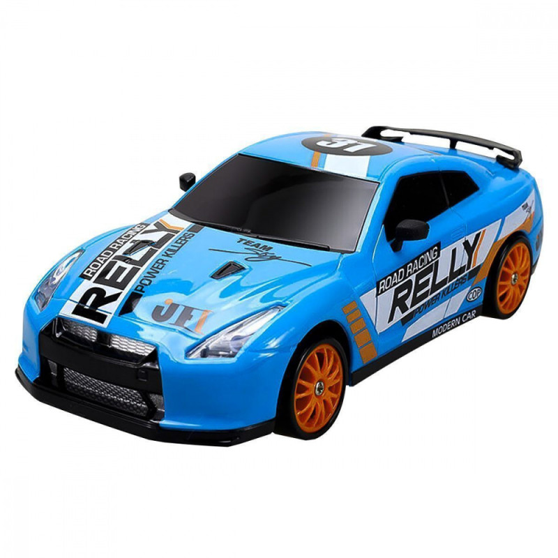 Машинка для дрифту на радіокеруванні Rally Series Nissan GT-R 4WD blue
