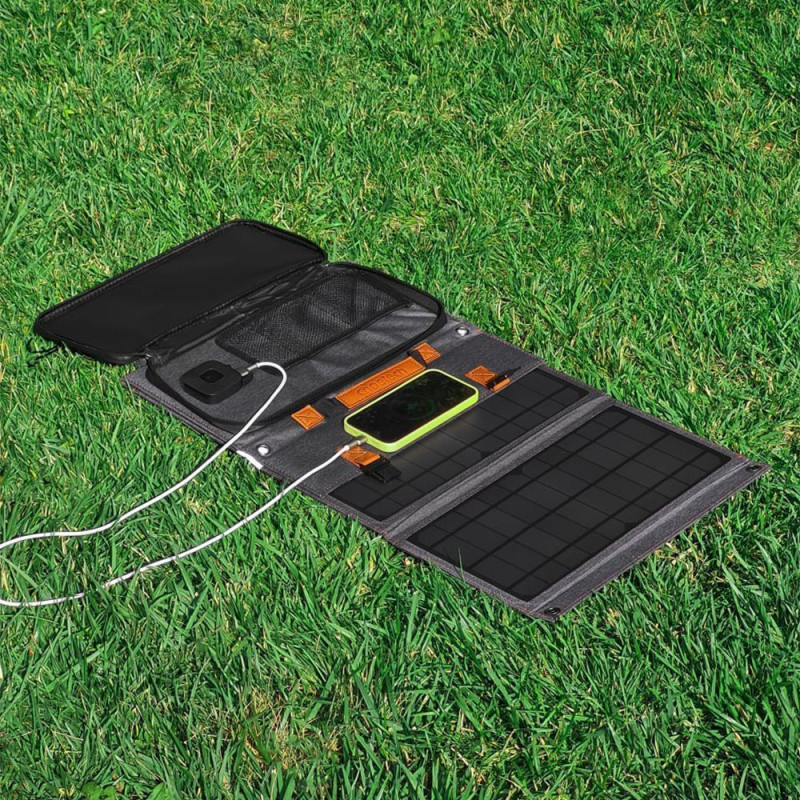 Портативна Сонячна Зарядна Станція Choetech 36W black