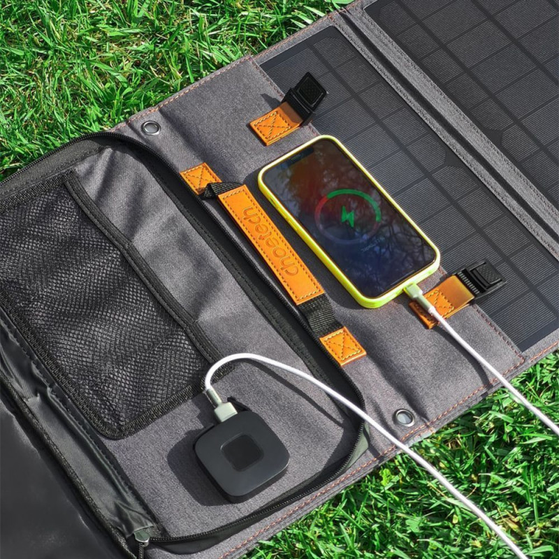 Портативна Сонячна Зарядна Станція Choetech 36W black