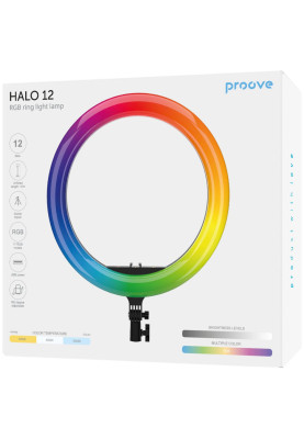 Кільцева світлодіодна RGB лампа Proove Halo (12inch) white