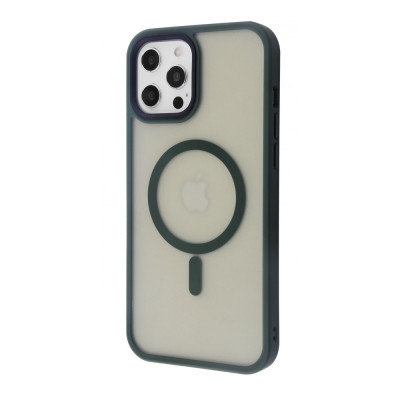 Чохол WAVE Matte Insane Case with Magnetic Ring iPhone 12 Pro Max sierra blue