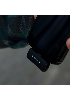 Бездротовий петличний мікрофон Proove Demo Lightning black